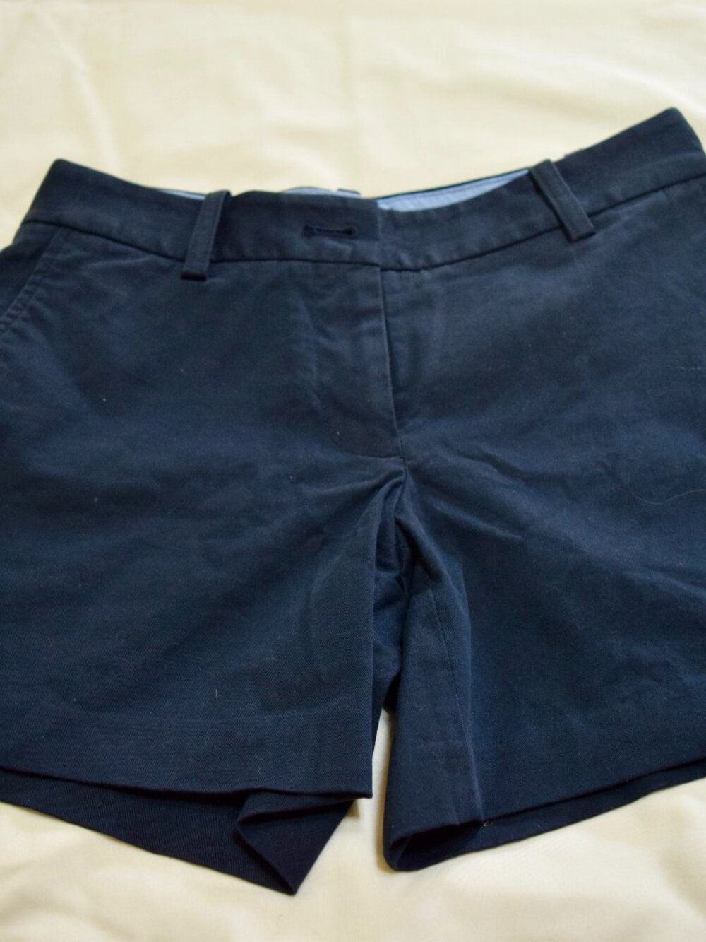 Aritzia Navy Blue Chino Shorts